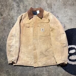 Vintage 90s Carhartt Chore Workwear Canvas Jacket